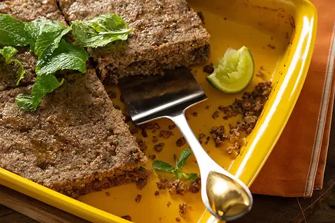 Receita de Quibe assado