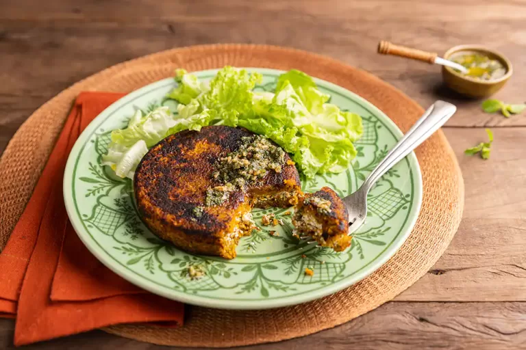 Receita de Quibe de abóbora com ricota para um (reaproveitamento)