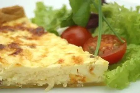 Quiche de queijo
