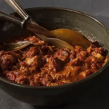 Ragu de costelinha de porco na pressão
