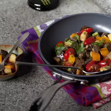 Ratatouille de frigideira