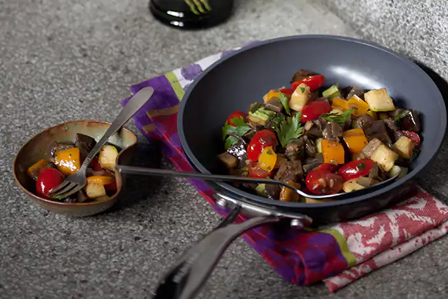 Ratatouille de frigideira