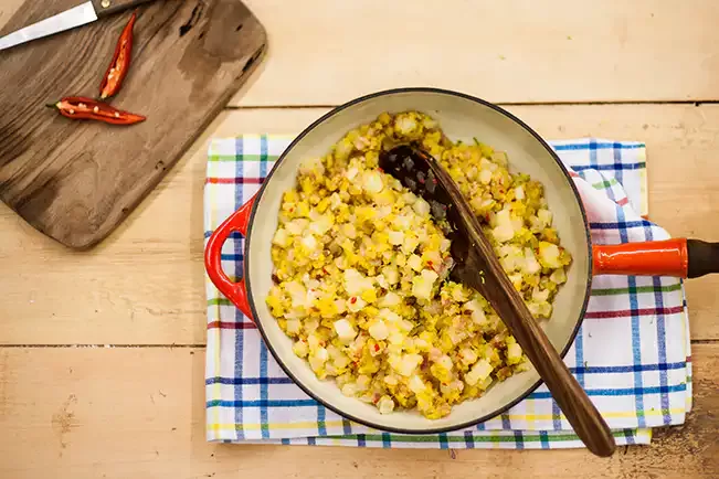Receita de Recheio para aves