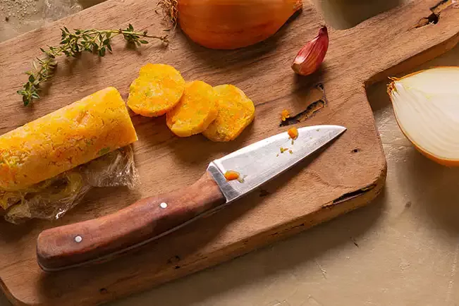 Receita de Refogado de cebola, cenoura e salsão congelado