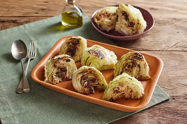 Receita de Repolho grelhado