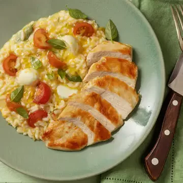 Risoto na pressão