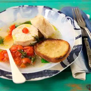 Robalo em acqua pazza