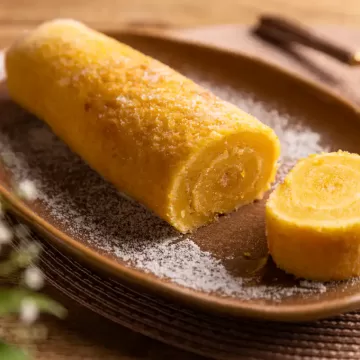 Rocambole de laranja