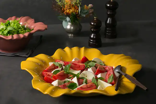 Salada caprese clássica