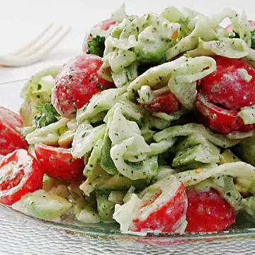 Salada de abacate