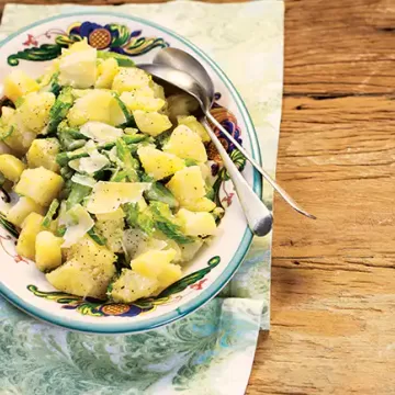 Salada de batata com salsão