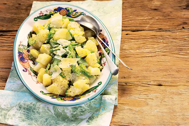 Salada de batata com salsão
