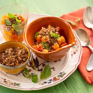 Salada de duas frutas