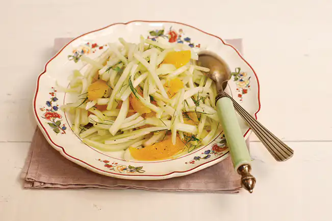 Salada de erva-doce com laranja