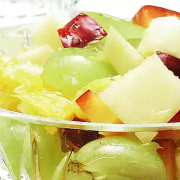 Salada de frutas ao vinho