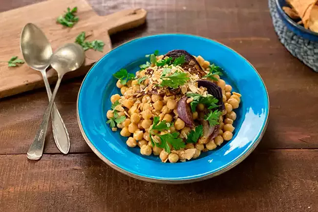 Receita de Salada homus