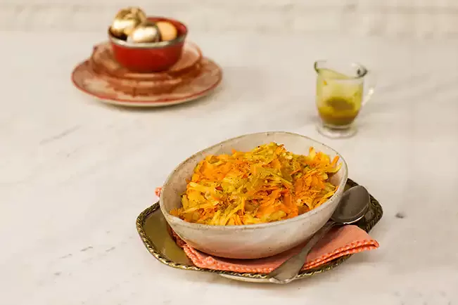 Receita de Salada marroquina de cenoura