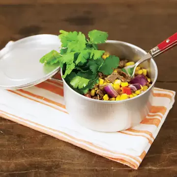Salada mexicana com músculo