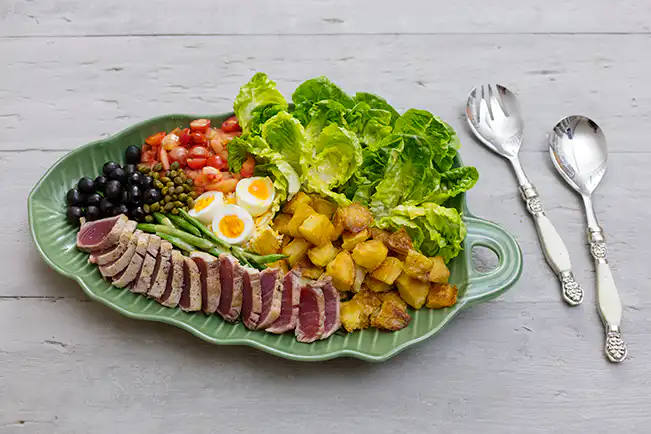 Salada niçoise revisitada