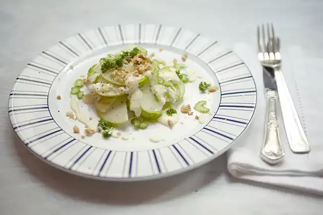 Receita de Salada Waldorf