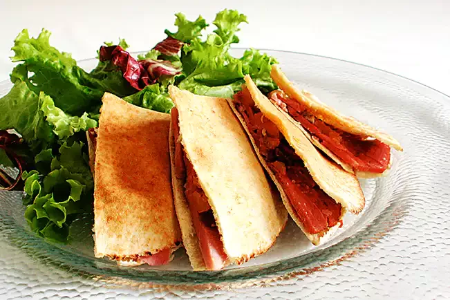 Receita de Sanduíche de tender no pão sírio