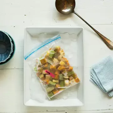 Seleta de legumes para sopa