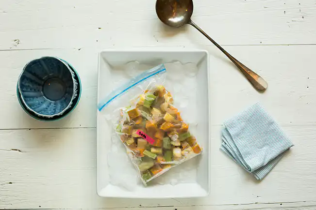 Seleta de legumes para sopa