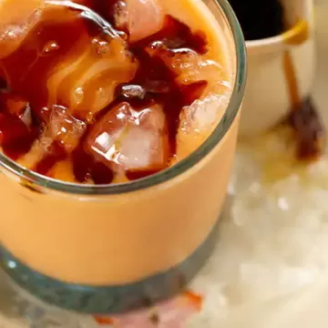 Smoothie de mamão com melado
