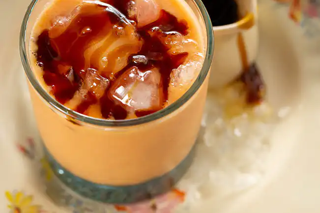 Smoothie de mamão com melado