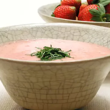 Sopa de morango