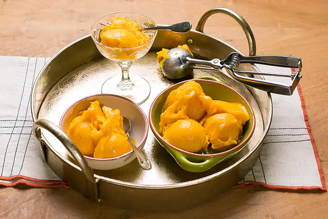 Sorbet de manga