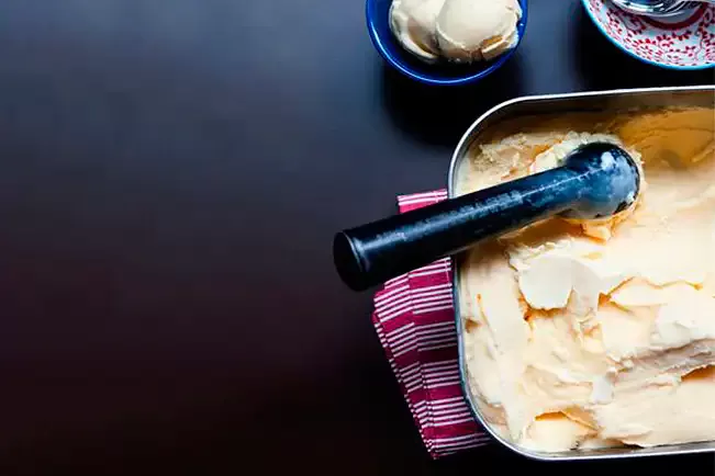 Receita de Sorvete de baunilha