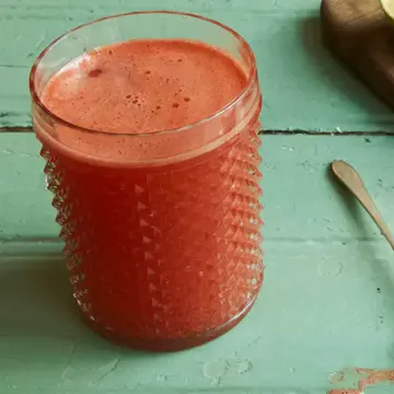 Suco de morango cítrico