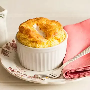 Suflê de cenoura
