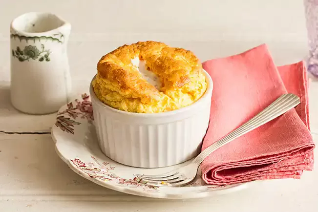 Receita de Suflê de cenoura