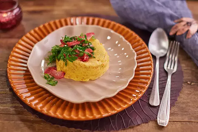 Receita de Suflê de cenouras assadas
