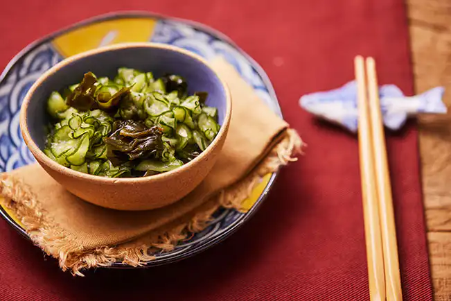 Sunomono de pepino