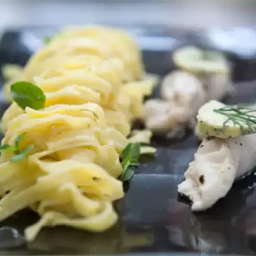 Talharim ao limão-siciliano