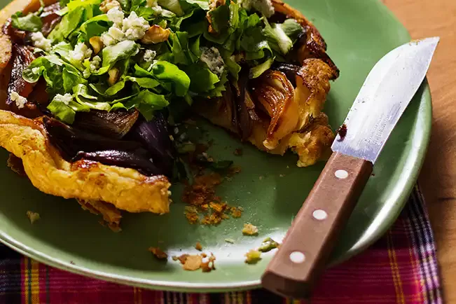 Receita de Tarte tatin de cebola