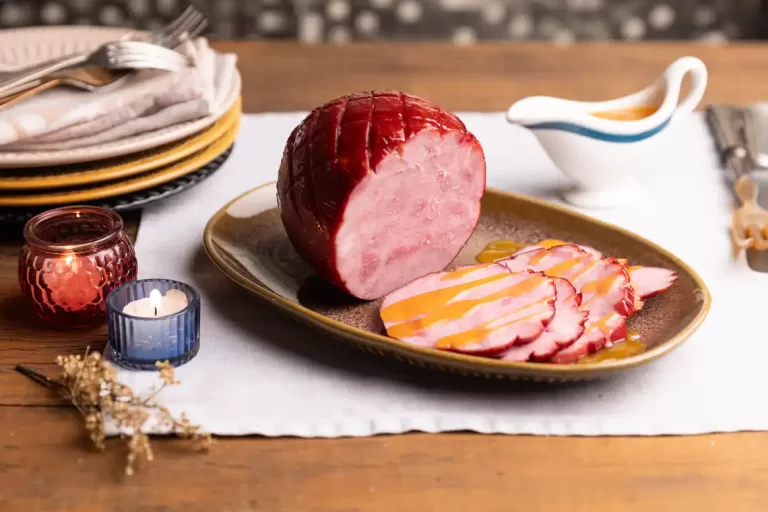 Receita de Tender com molho de mel e laranja