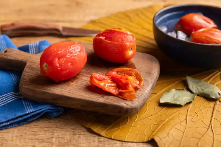 Receita de Tomate pelado na Air Fryer da Rita Lobo
