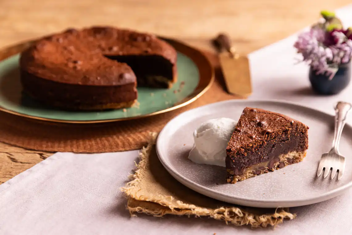 Torta brookie