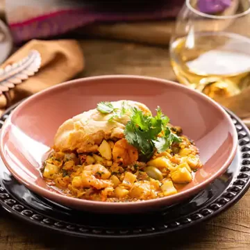 Torta capixaba de bacalhau