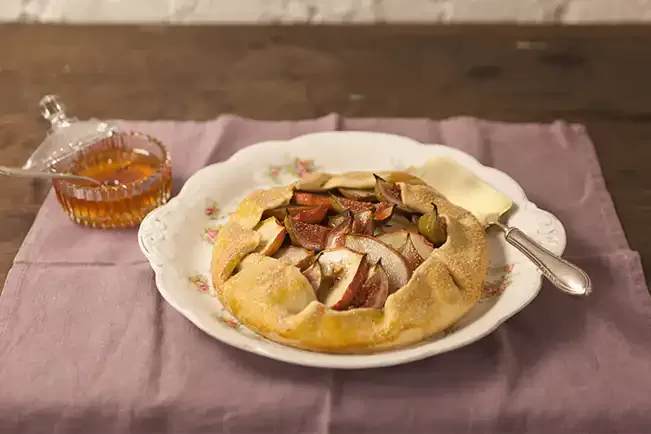 Receita de Torta com compota de frutas