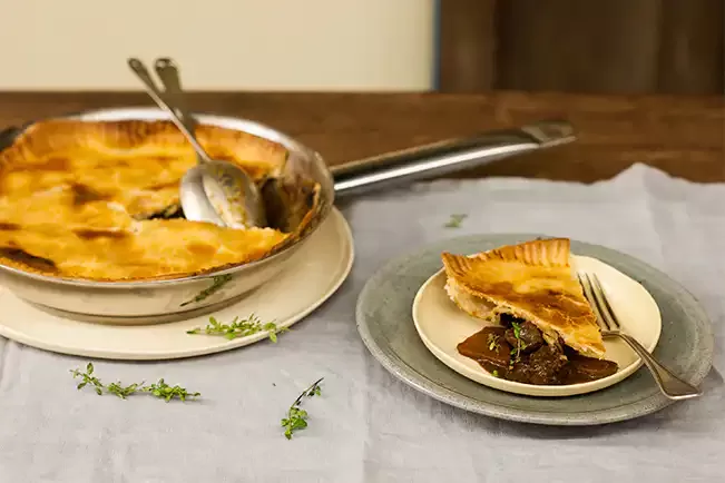 Receita de Torta de carne com cerveja