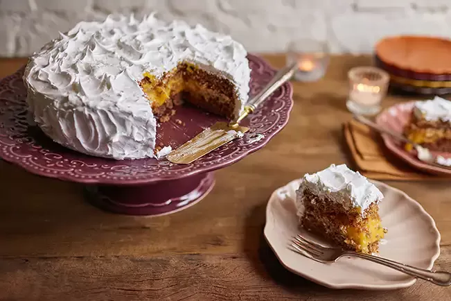 Receita de Torta de nozes
