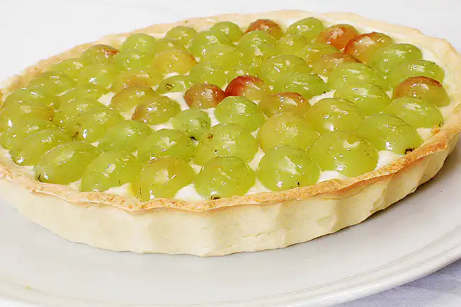 Torta de uva-itália