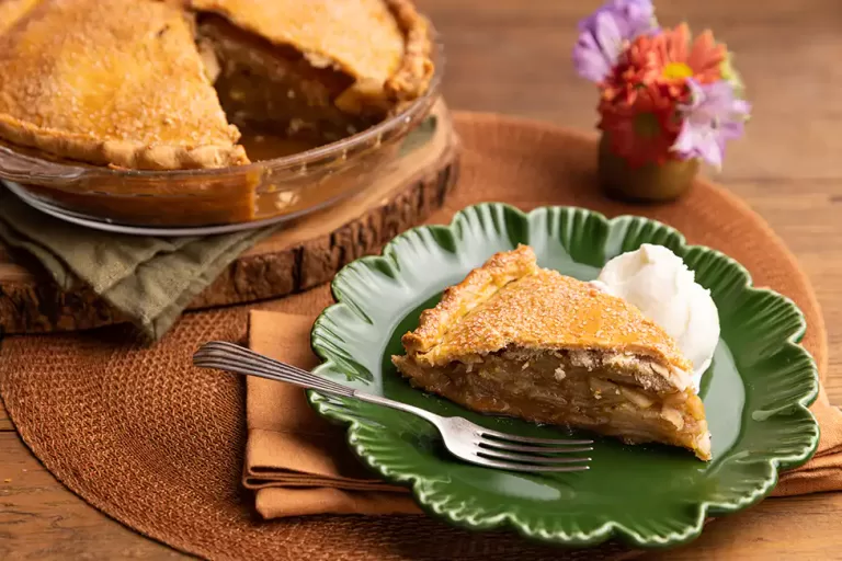 Receita de Torta prática de maçã verde