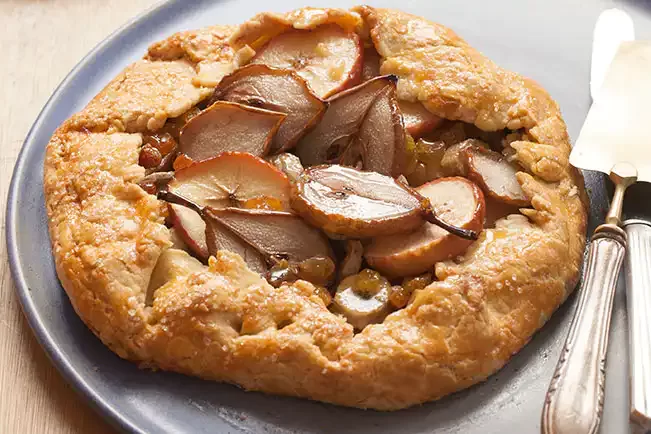 Receita de Torta rústica de frutas