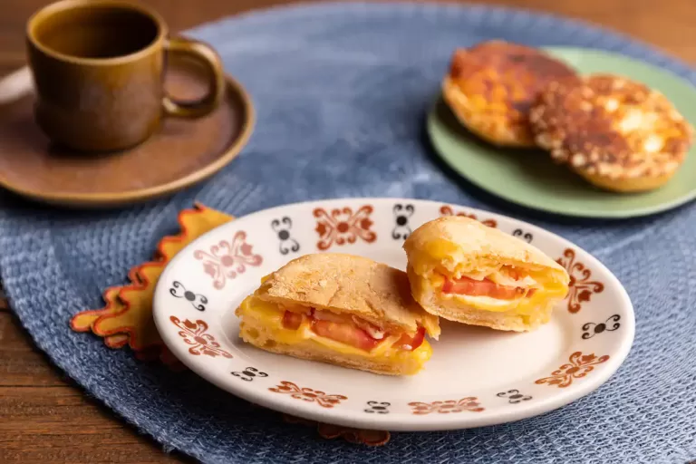 Receita de Tostex de pão de queijo